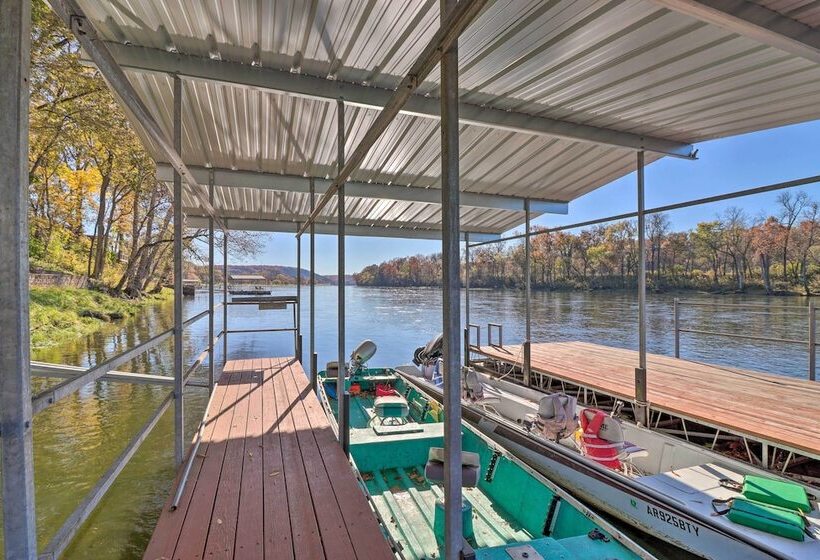 Fish House  W/ Deck, Fire Pit & River Views