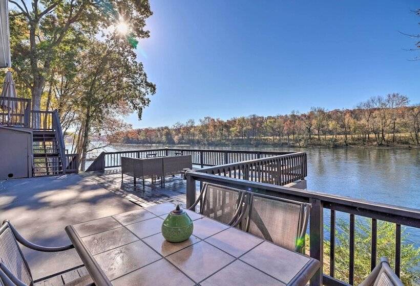 Fish House  W/ Deck, Fire Pit & River Views
