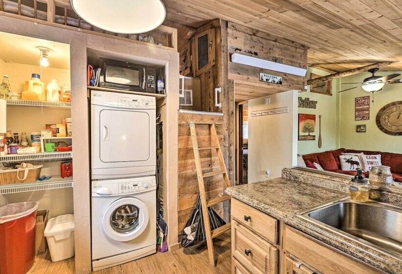 1 Mi To Grand Lake: Pet Friendly Cabin W/ Grill!