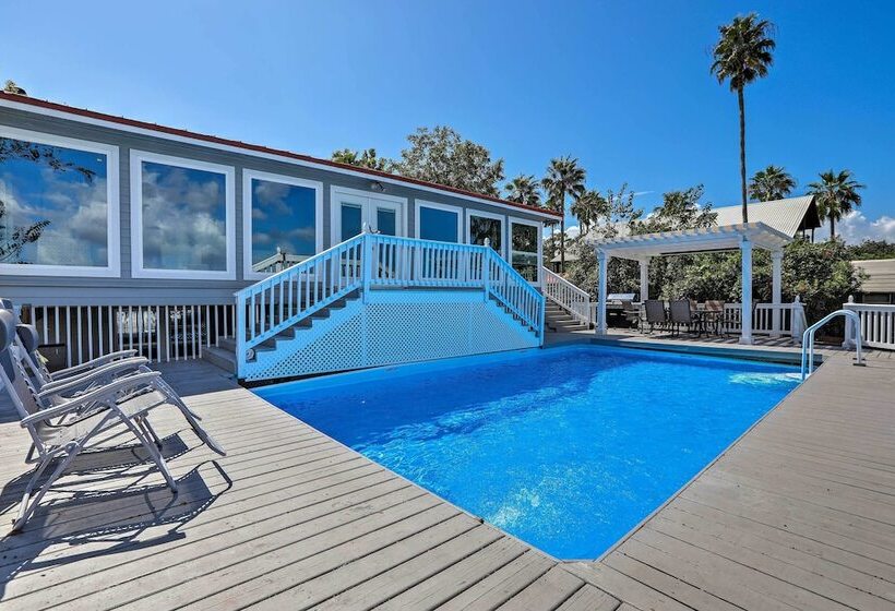 Home On San Jacinto River W/ Pool, Dock & Deck!