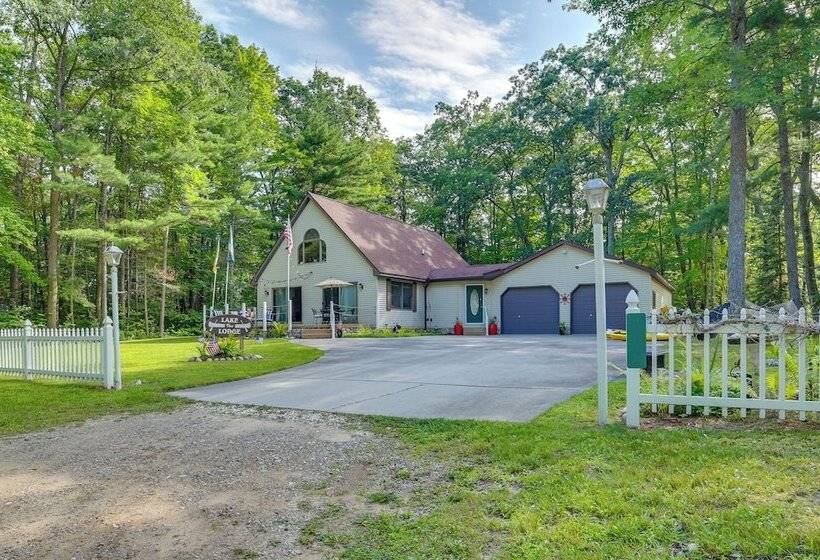 Inviting Lake Vue Lodge Home W/ Fire Pit + Deck