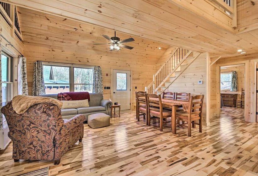 Inviting Webb Lake Cabin W/ Mountain Views