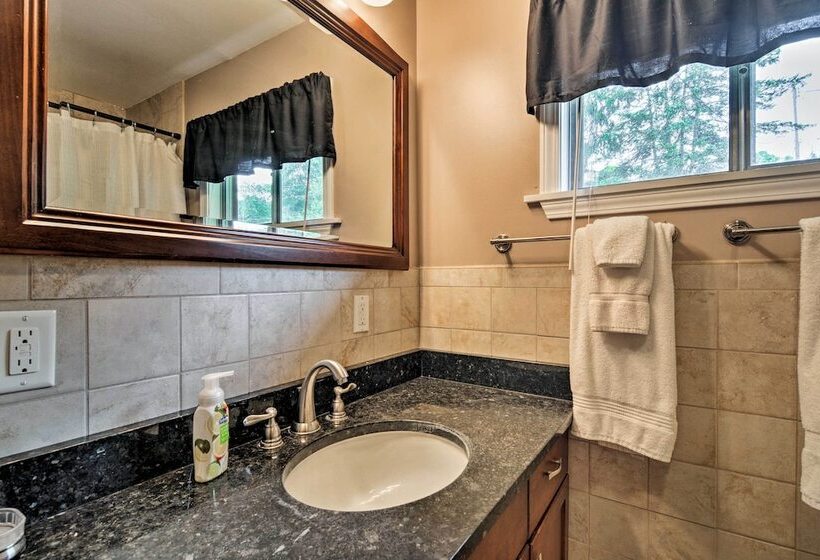 Lakefront Boyne Home W/ Deck, Walk To Downtown!