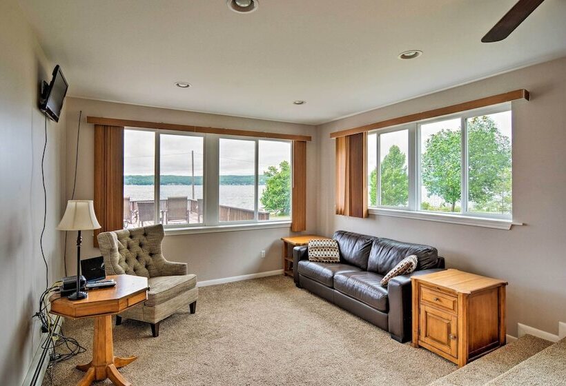 Lakefront Boyne Home W/ Deck, Walk To Downtown!