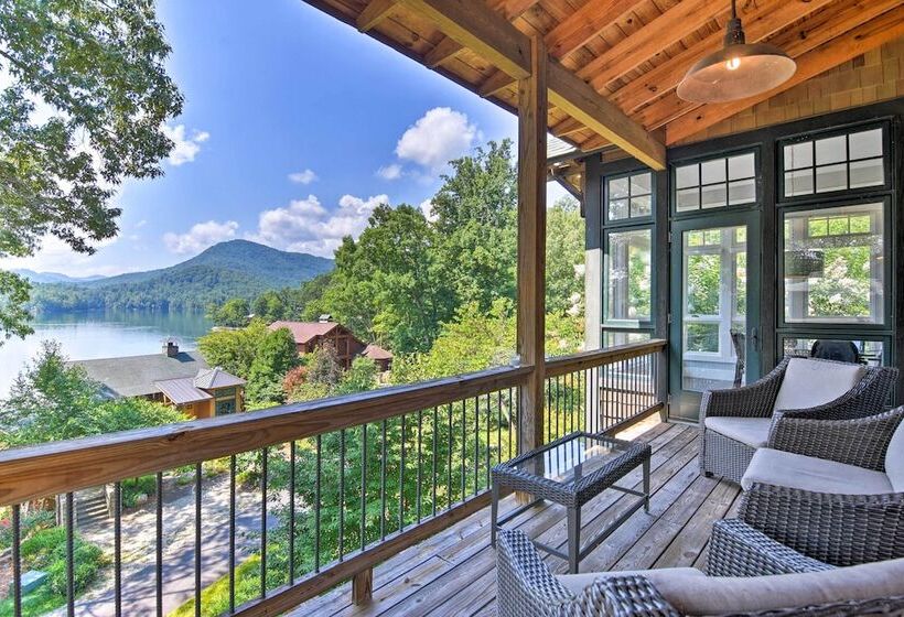 Lake Santeetlah Home W/ Gas Grill, Walk To Marina!