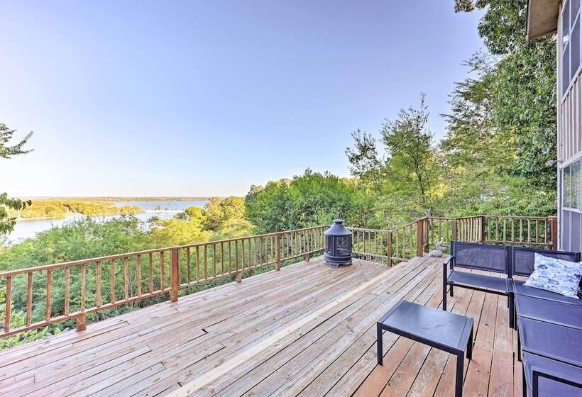 Lake View Home W/ Deck + Gas Grill In Bernice!