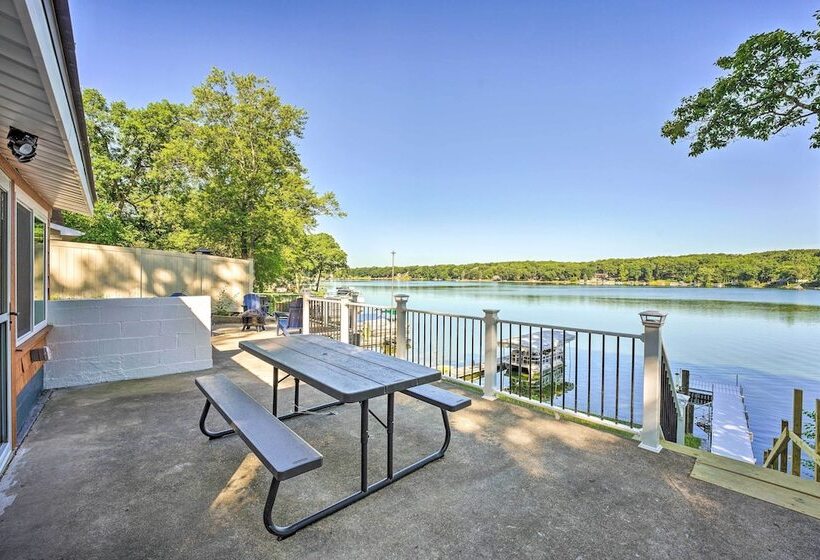 Lakefront Battle Creek Home W/ Fishing Dock!