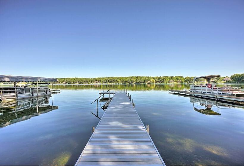 Lakefront Battle Creek Home W/ Fishing Dock!