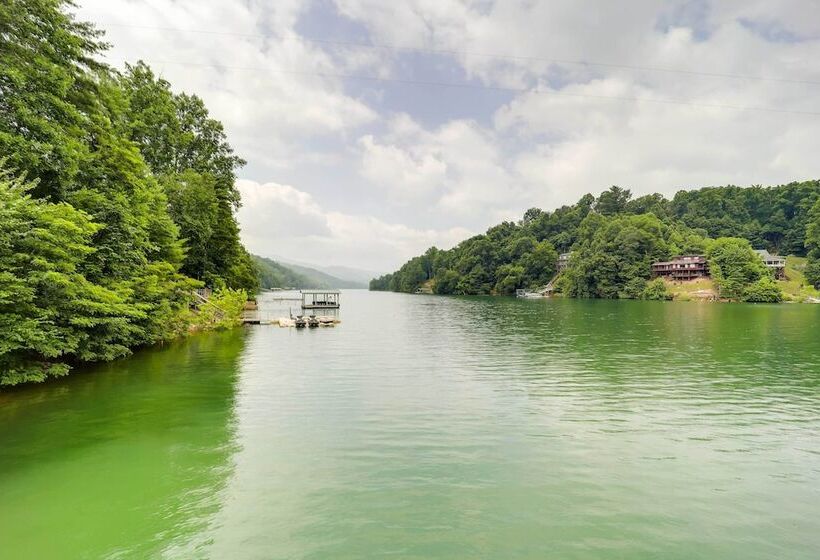 Lakefront Butler Retreat W/ Hot Tub & Dock!