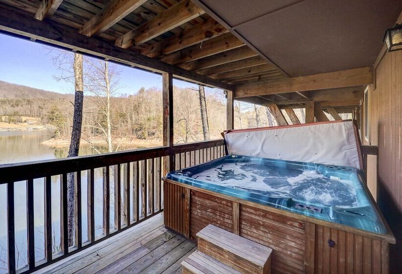 Lakefront Butler Retreat W/ Hot Tub & Dock!