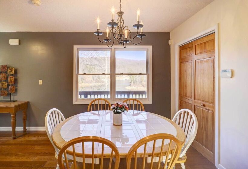 Lakefront Butler Retreat W/ Hot Tub & Dock!