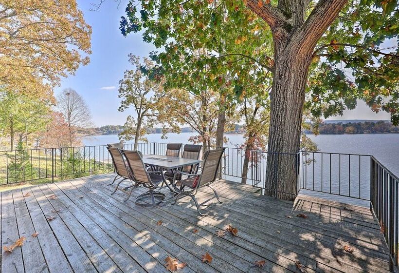 Hot Tub & Dock: Lakefront Home In Hot Springs