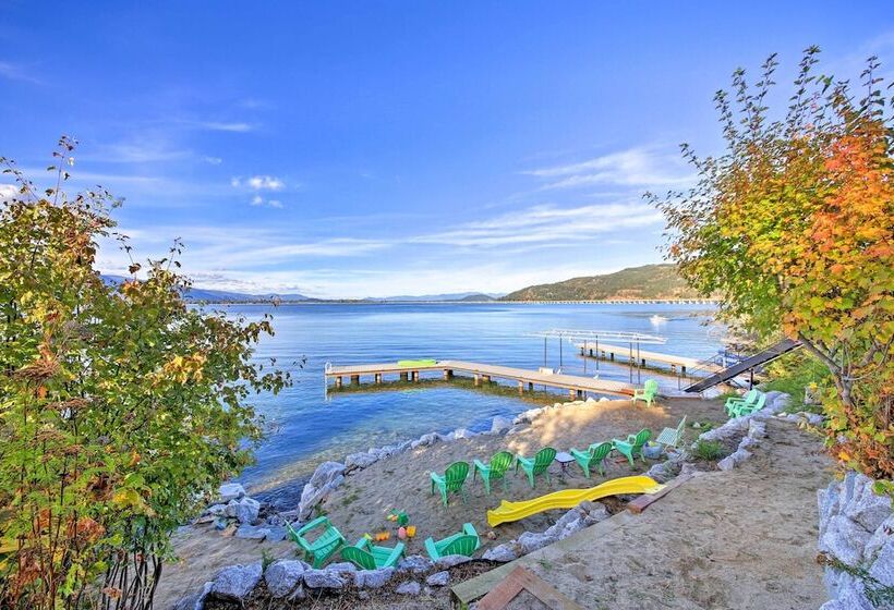 Lakefront Getaway W/ Hot Tub ~ 14 Mi To Schweitzer