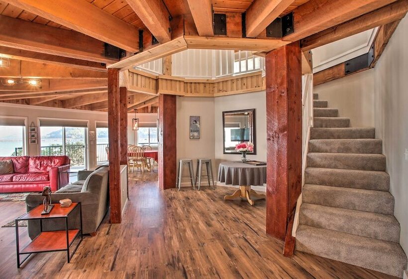 Lakefront Getaway W/ Hot Tub ~ 14 Mi To Schweitzer