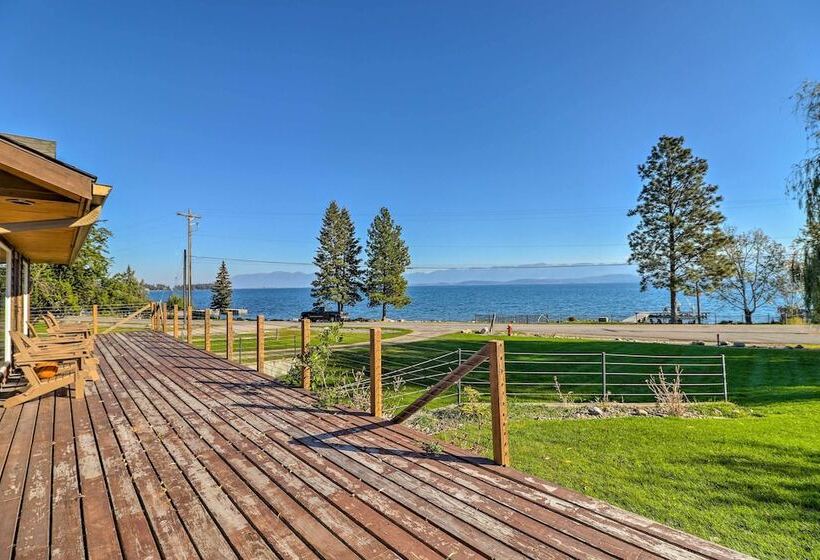 Lakeside Home W/ Beach ~ 14 Mi To Ski Area!