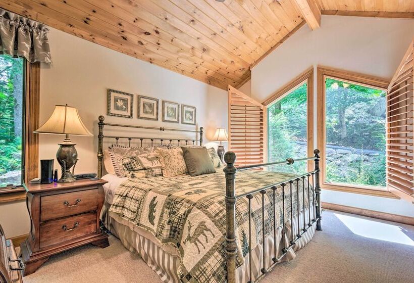Lavish Beech Mountain Ski Cabin W/ Hot Tub!