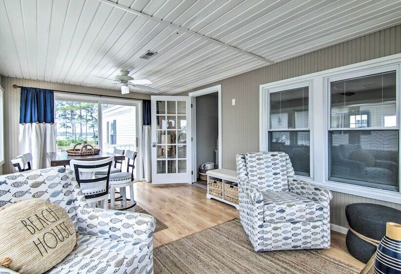 Lovely Fenwick Island Home W/ Fire Pit + Bay Views
