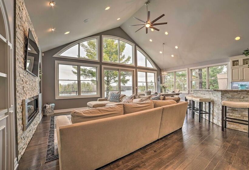 Luxe Waterfront Home W/ Private Lake Access!