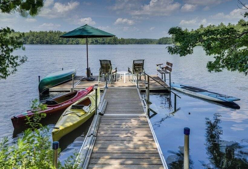 Maine Cottage W/ Dock & Kayaks, Near Augusta!