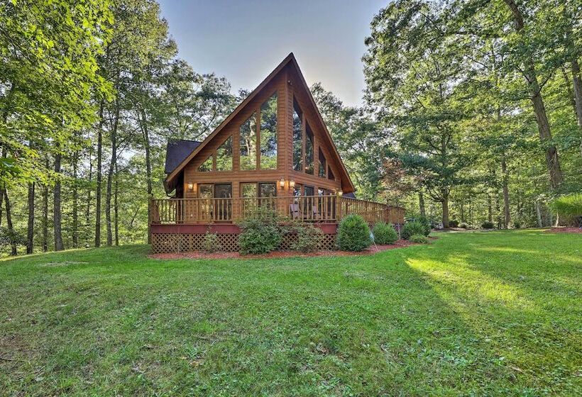 Majestic Caldwell Retreat W/ Wraparound Deck!