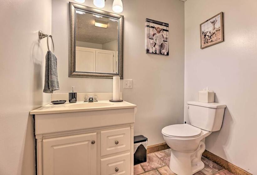 Majestic Caldwell Retreat W/ Wraparound Deck!