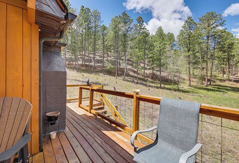 Modern Black Hills Cabin W/ Loft & Wraparound Deck