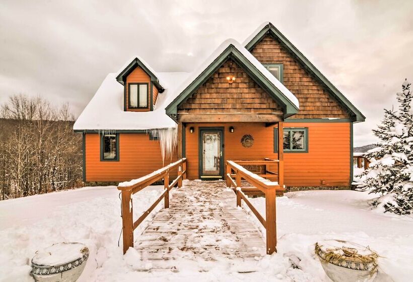 Mountaintop Ellicottville Home: 7 Mi To Ski Resort