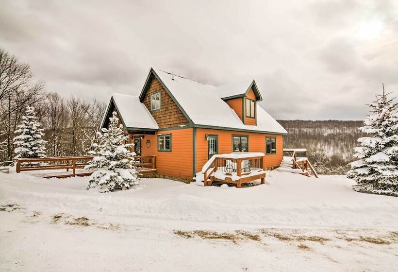 Mountaintop Ellicottville Home: 7 Mi To Ski Resort