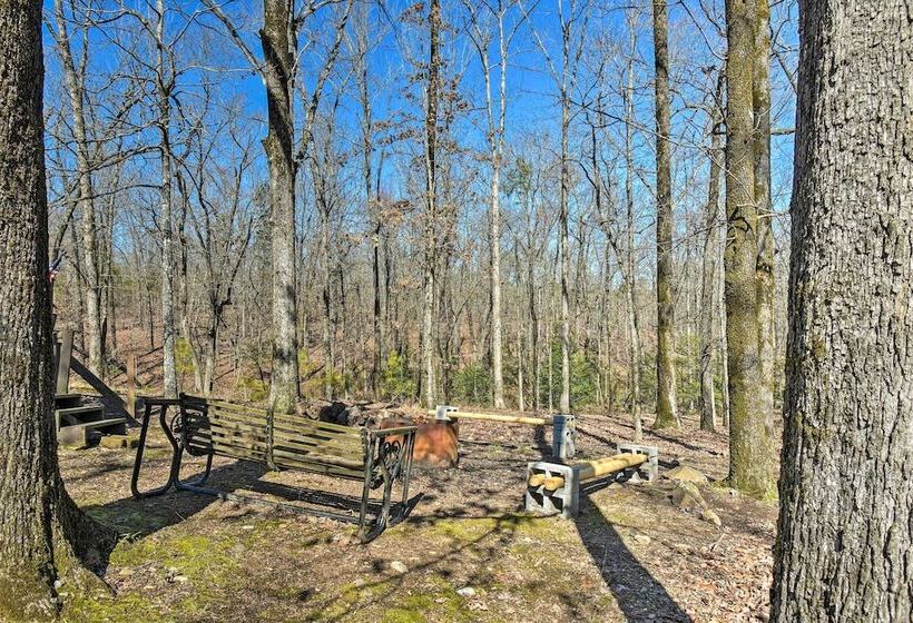 Arkansas Log Cabin Rental Near Lake Greeson!