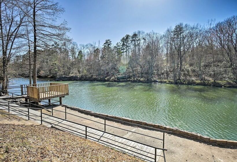 Arkansas Log Cabin Rental Near Lake Greeson!