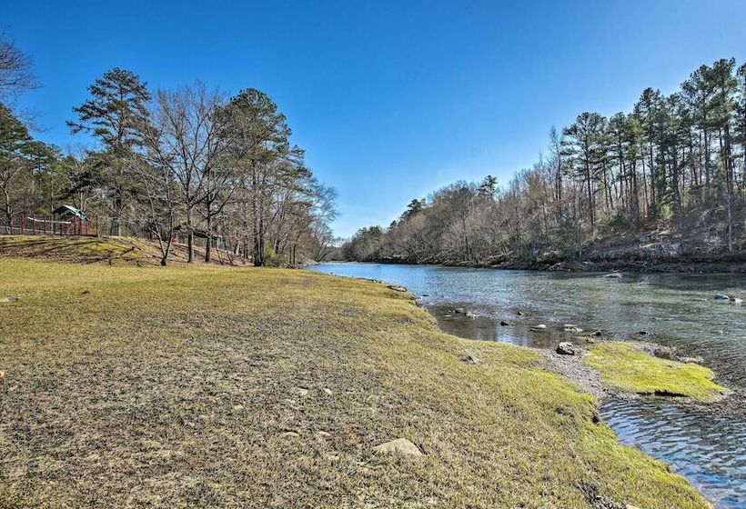 Arkansas Log Cabin Rental Near Lake Greeson!