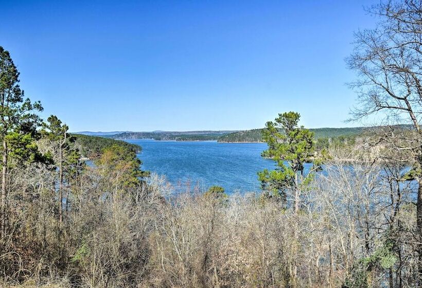 Arkansas Log Cabin Rental Near Lake Greeson!