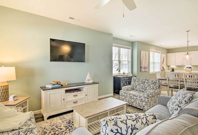 Ocean View Home W/ Grill ~ 4 Mi To Bethany Beach!