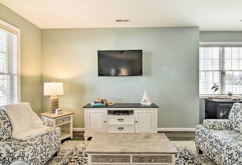 Ocean View Home W/ Grill ~ 4 Mi To Bethany Beach!