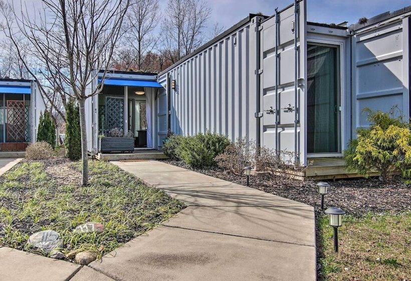 Old Fort Shipping Container House Near Trails