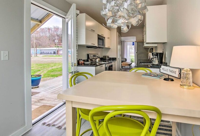 Old Fort Shipping Container House Near Trails