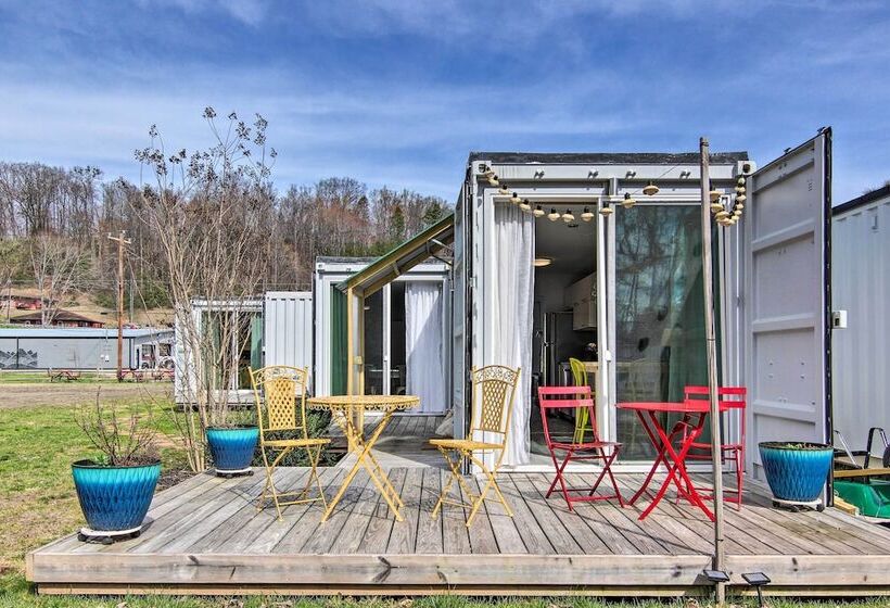 Old Fort Shipping Container House Near Trails