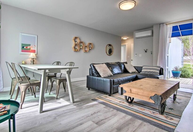 Old Fort Shipping Container House Near Trails