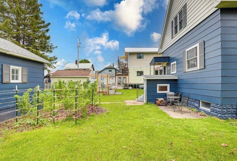 Ontonagon Home W/ Fire Pit Steps To Beach!
