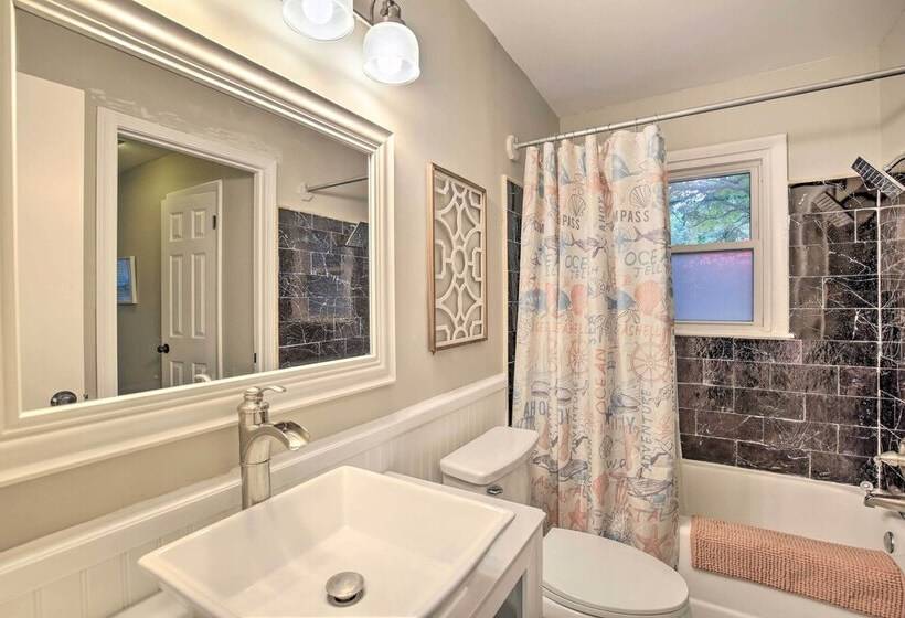 Overland Park Home W/ Deck & Waterfall Pond!