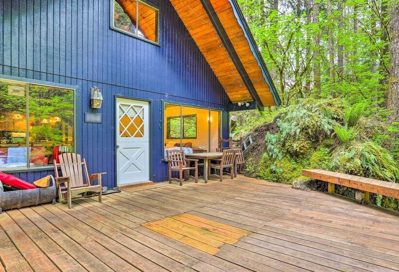 Peaceful Wooded Cabin By Mt. Baker Ski Area!