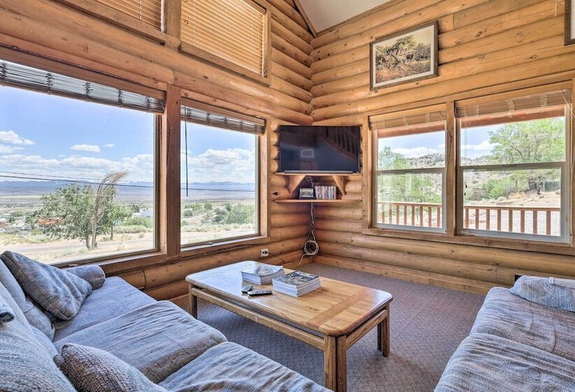 Pioche Family Cabin W/ View   Walk To Main St!