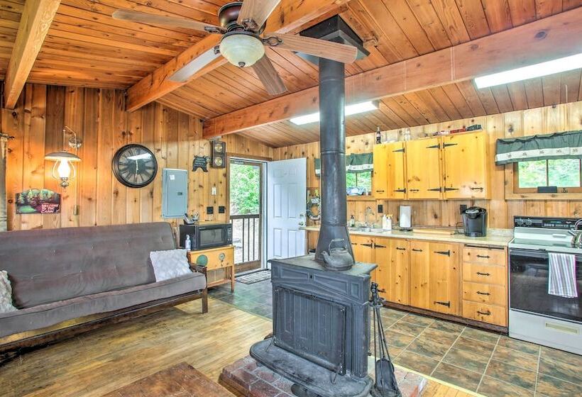 Remote Escape: Serene Lakeside Cabin W/ Beach