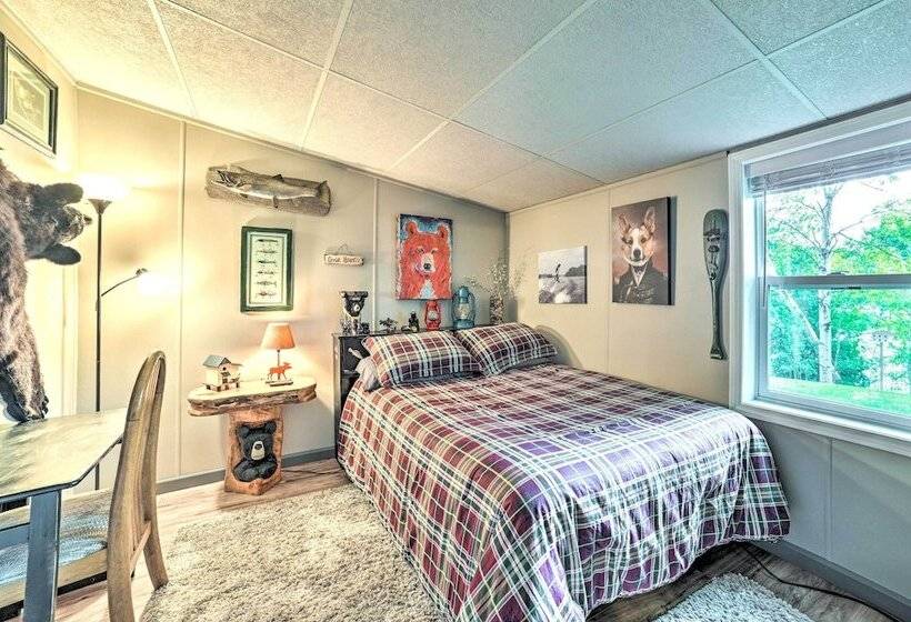 Riverfront Home W/ Dock ~ 6 Mi To Cheboygan!