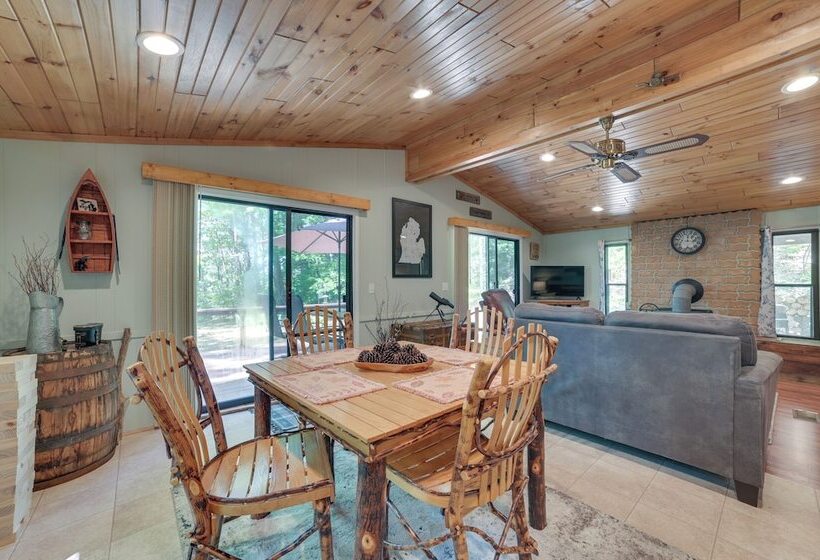 Rose City Cabin W/ Fire Pit & Lake Access