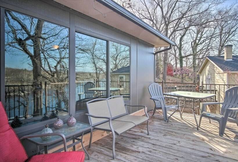 Rustic Eucha Dwelling W/ Balcony, Grand Lake Views