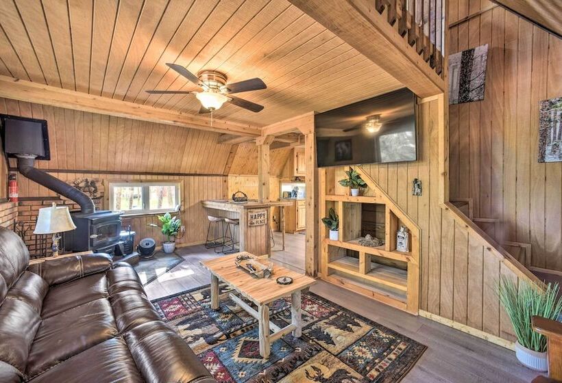 Rustic Florissant A Frame W/ Spacious Deck!