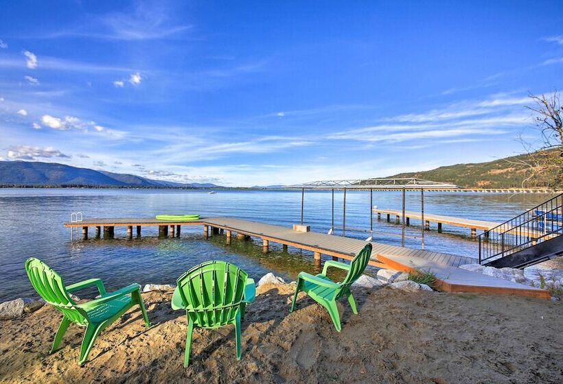 ~14 Mi To Schweitzer Mtn: Lakefront Home