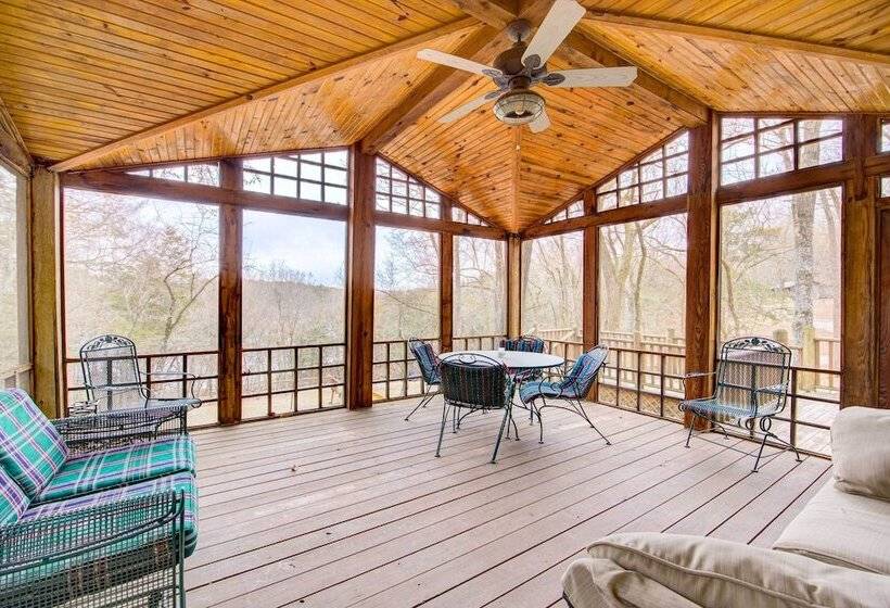 Secluded Beaver Lake Cabin W/ Private Dock!