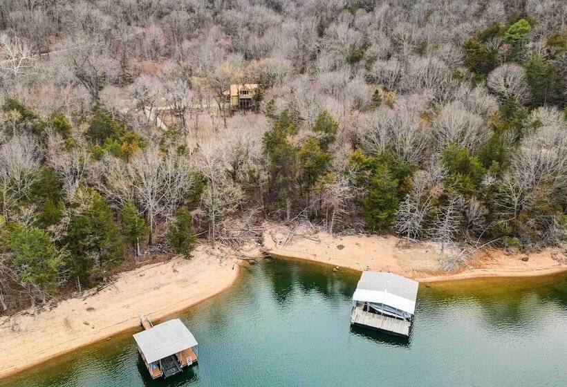 Secluded Beaver Lake Cabin W/ Private Dock!